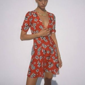 Realisation Par Red Pansy Dress - size M 🌸